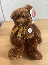 2002 TY Champion Brazil Nose Bear Beanie Baby, FIFA World Cup Korea Japan