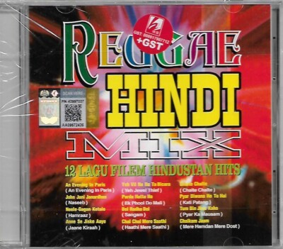 Reggae Hindi Mix Hindustan Hits Bollywood Dance CD Malaysia Release Free  Ship