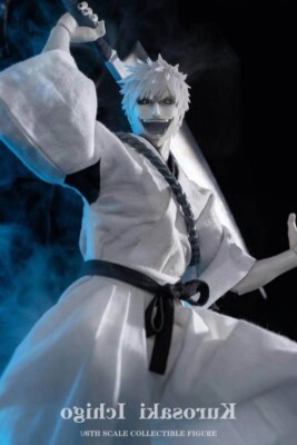 1:6 GAMETOYS GT-004 White Kurosaki Ichigo Soldier Figure Collect