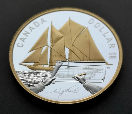 2021 Canada Silver Dollar (1971-Present) — photo from the most recent tracked eBay sale