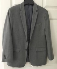 BOYS CHAPS BY RALPH LAUREN Grey SUIT JACKET BLAZER SIZE 18 REGULAR