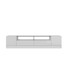 vanderbilt 85 in. white gloss wood tv stand with 2 drawer fits tvs up to 70 in.