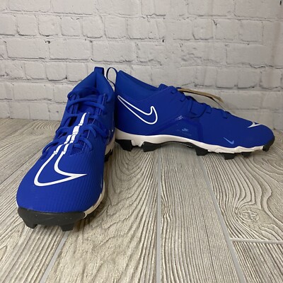 Nike Alpha Menace 3 Shark Football Cleats Men's 13 Blue CV0582-414