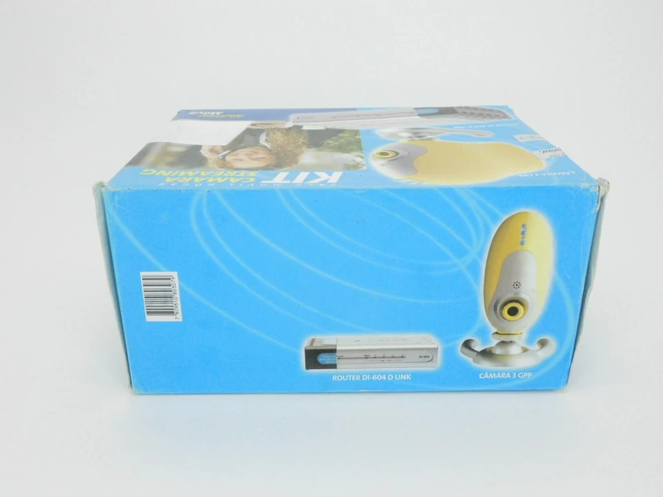 Kit de transmisión de cámara para el hogar Paquete MoviL Hogar D-Link Router y cámara DI-604 3 Gpp Foto 3 de 4