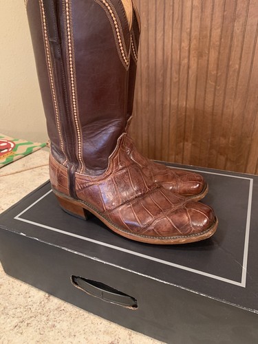 Lucchese Boots Giant Gator SIZE 9 | eBay