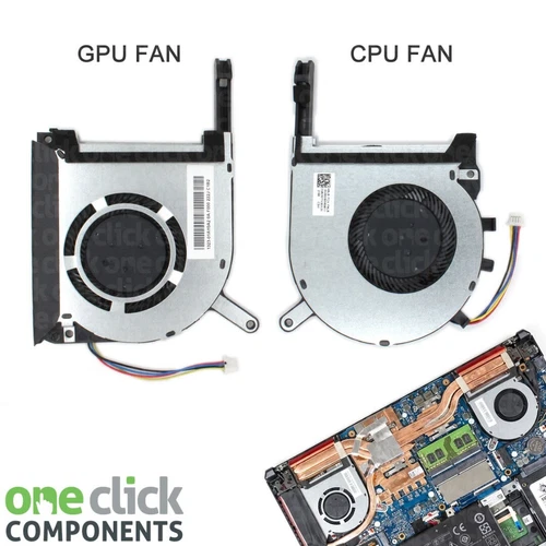 New Replacement CPU and GPU Cooling Fan for ASUS TUF Gaming FX705 Series