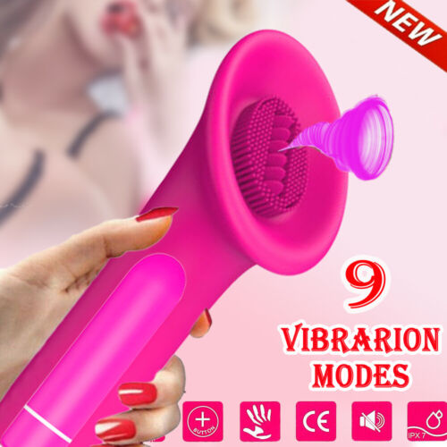 Realistic-Tongue-Licking-Soft-Vibrator-Adult-G-spot-Stimulator-Sex-Tool-Women - 第 1/11 張圖片