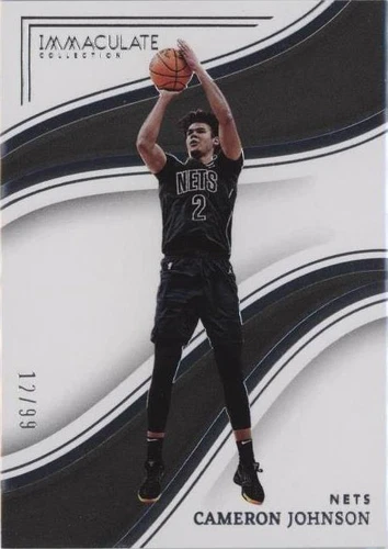 2022-23 Panini Immaculate Collection - Cameron Johnson #25
