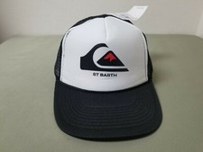 New Quiksilver Mens St Barth Surf Mesh Snapback Baseball Cap.