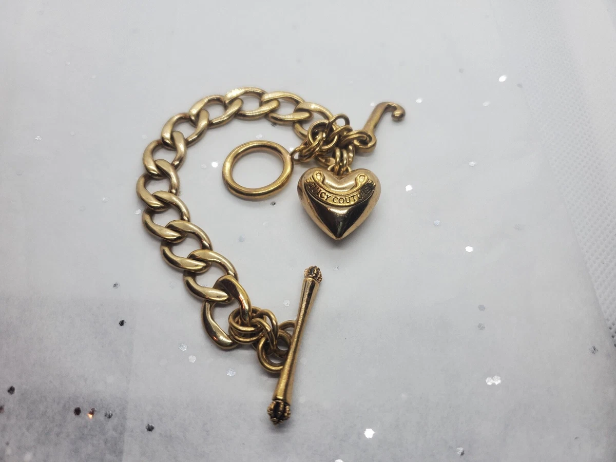 Juicy Couture Gold Starter Charm Bracelet F