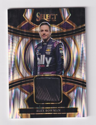 2024 Select Racing SELECTIVE SWATCHES FLASH PRIZM RACE USED RELIC ALEX BOWMAN