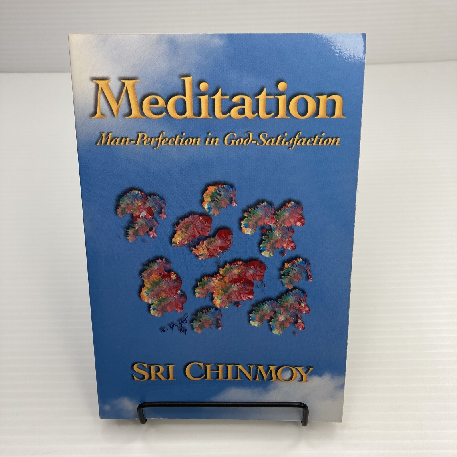 Meditation Man-Perfection in God Satisfaction Sri Chinmoy 1989 Meditation Guide