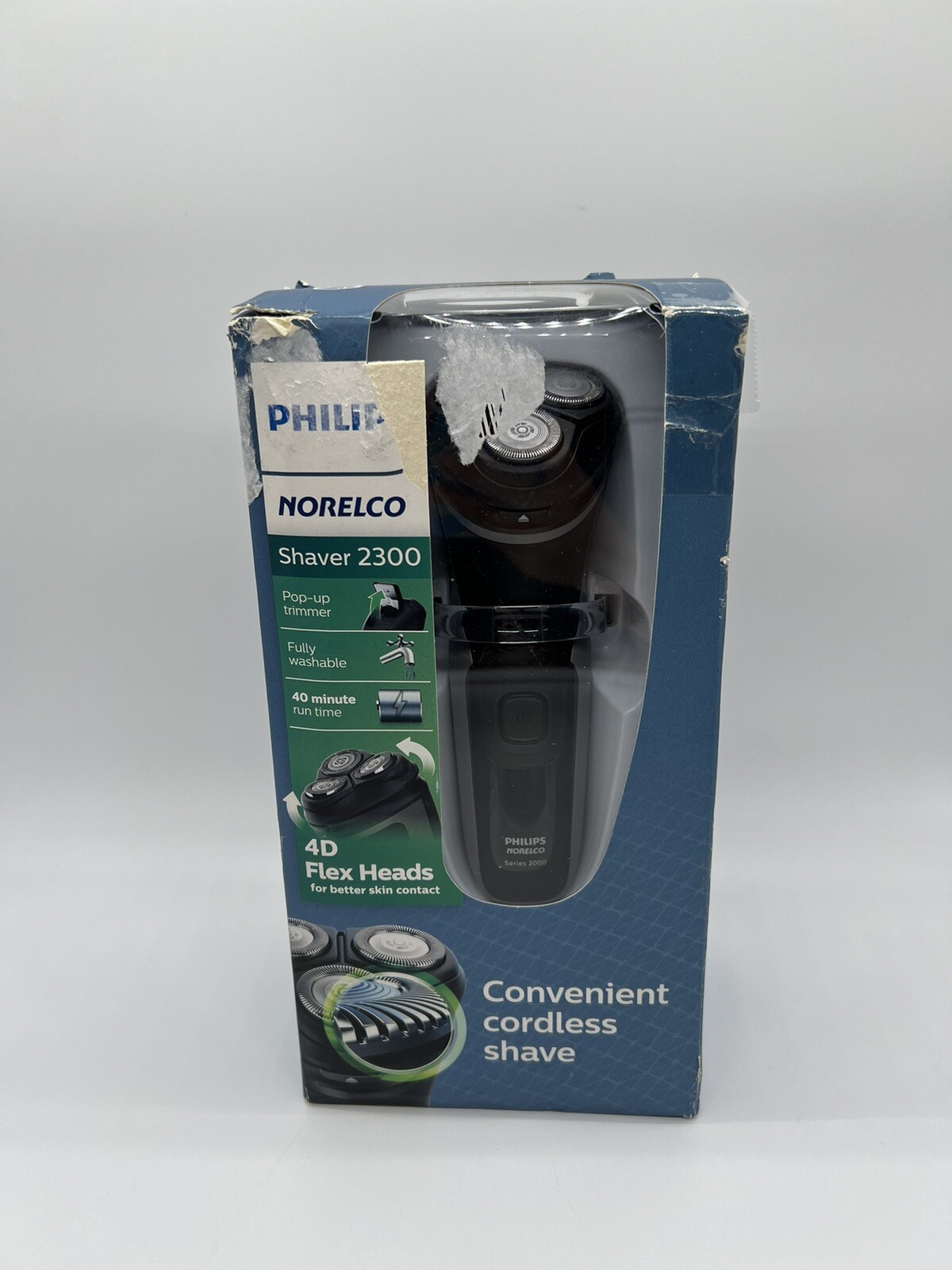 Philips Norelco 2300 Washable Cordless Shaver S1211/81 (S1(3)