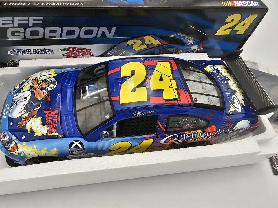 2008: Ellite Jeff Gordon #24 Velocità Racer Impala Ss Modellino Auto Nuovo - Immagine 3 di 4