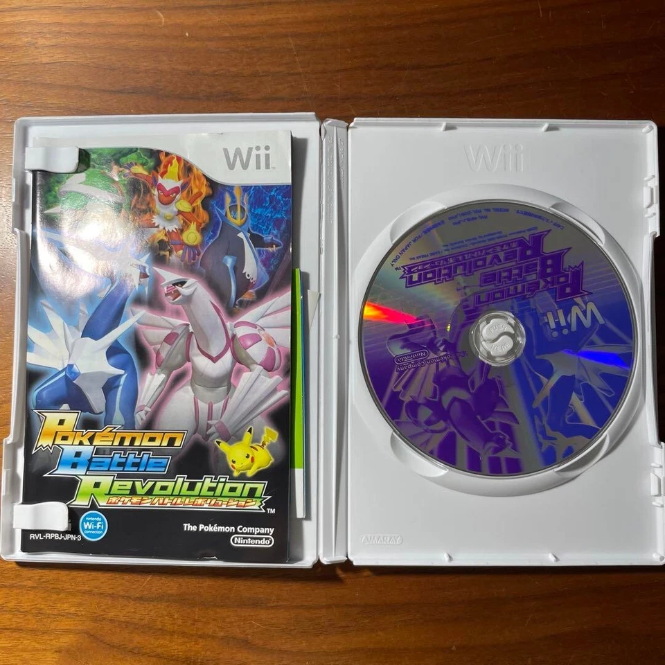 Pokemon Battle Revolution Nintendo Wii NTSC-J (Japan) Japanese Version - Image 2 of 3
