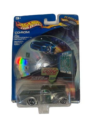 Hot Wheels Cyber Energy Car #6 Super Smooth CD-ROM Planet Hot Wheels Bonus Pack