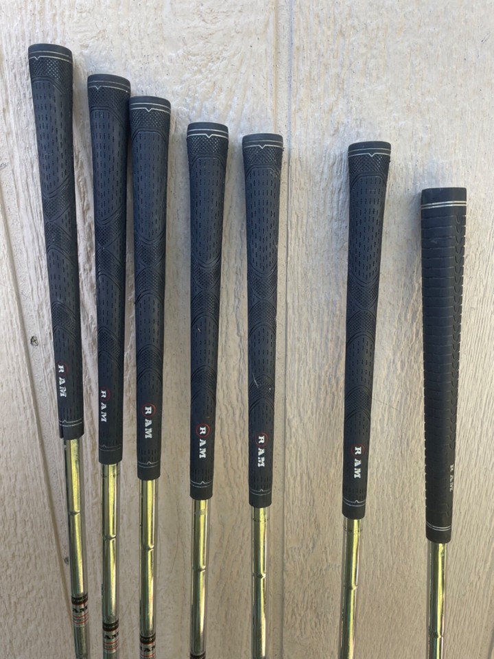 RAM GFORCE Men's Golf Set IRONS 59, PW, Woods 1,3,5, Hybrid 4