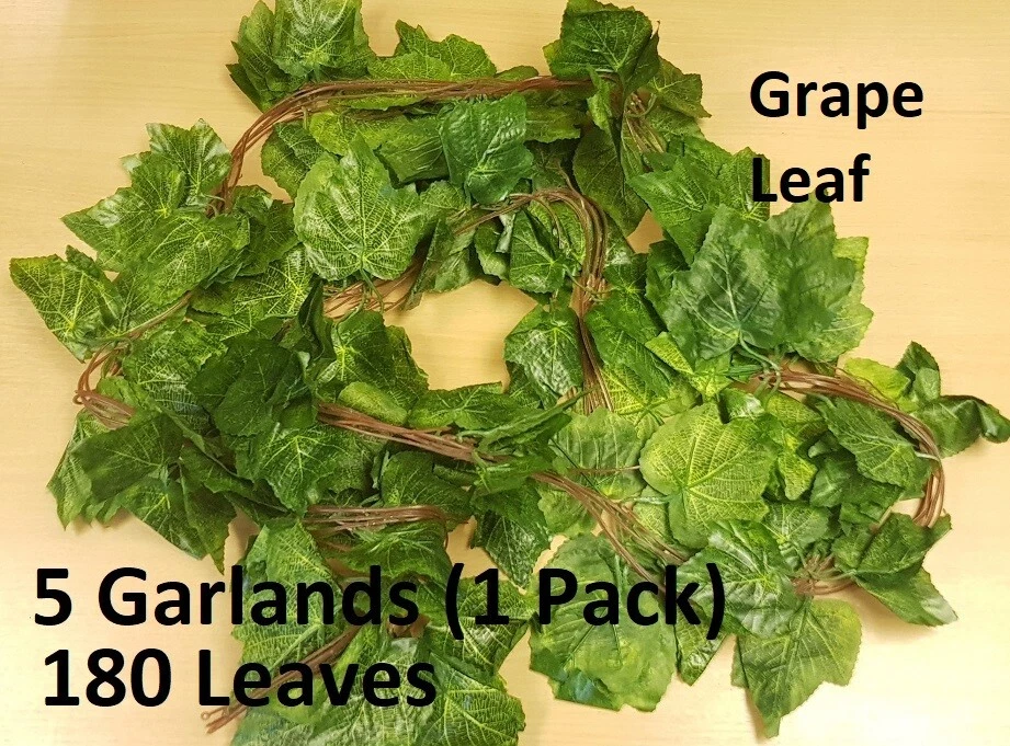 Ivy Garland Vine Trailing Flowers Artificial Leaf Leave Plant Foliage Flowers - Image 3 of 4