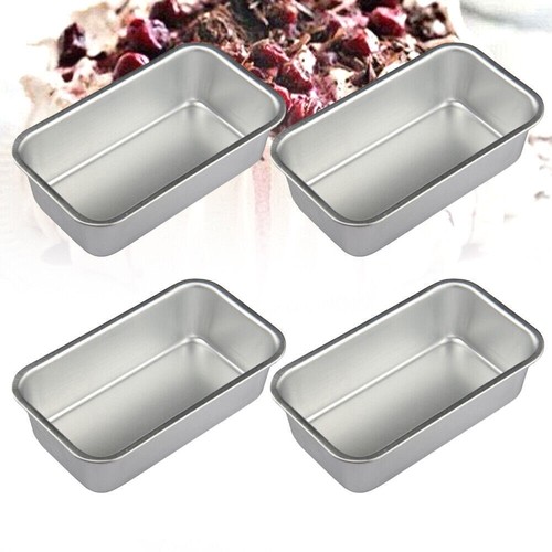 4 Pcs Loaf Tin for Ninja Dual Air Fryer Baking Trays Oven Non Stick