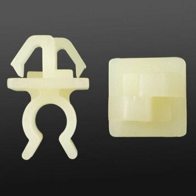 Truck Car Plastic Hood Prop Rod Support Clips Fastener 20 Pcs Hold 6mm & 7mm Rod