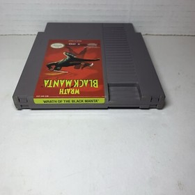Wrath of the Black Manta (Nintendo NES) Authentic Cart Only - Tested & Working
