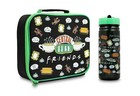 Friends TV Show School Work Lunch Bag and Water Bottle Set (Black) SALE
