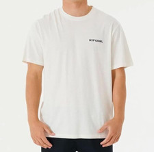 Camiseta RIP CURL para hombre S/S SWC TWINNY - hueso - grande - nueva con etiquetas