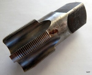 2-1/2-12 UNS 6 Flute H6 Straight Flute Standard Hand Tap 1-9-1/6" Shank