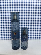 2X  Bath  Body Works Fine Fragrance Mist  AQUA HOUR  1 Full  1 Travel Size