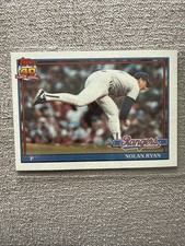 1991 Topps -Nolan Ryan #1- 40 Years Of BB-