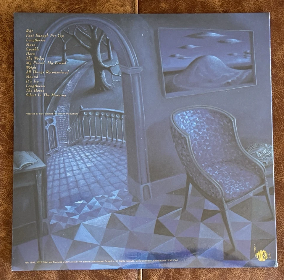 Phish ~ RIFT 2xLP Bitter Blue Vinyl Foto 3 de 4