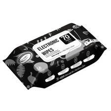 Electronic Wipes Screen Cleaner 70 Count, XL 8x10 Inch