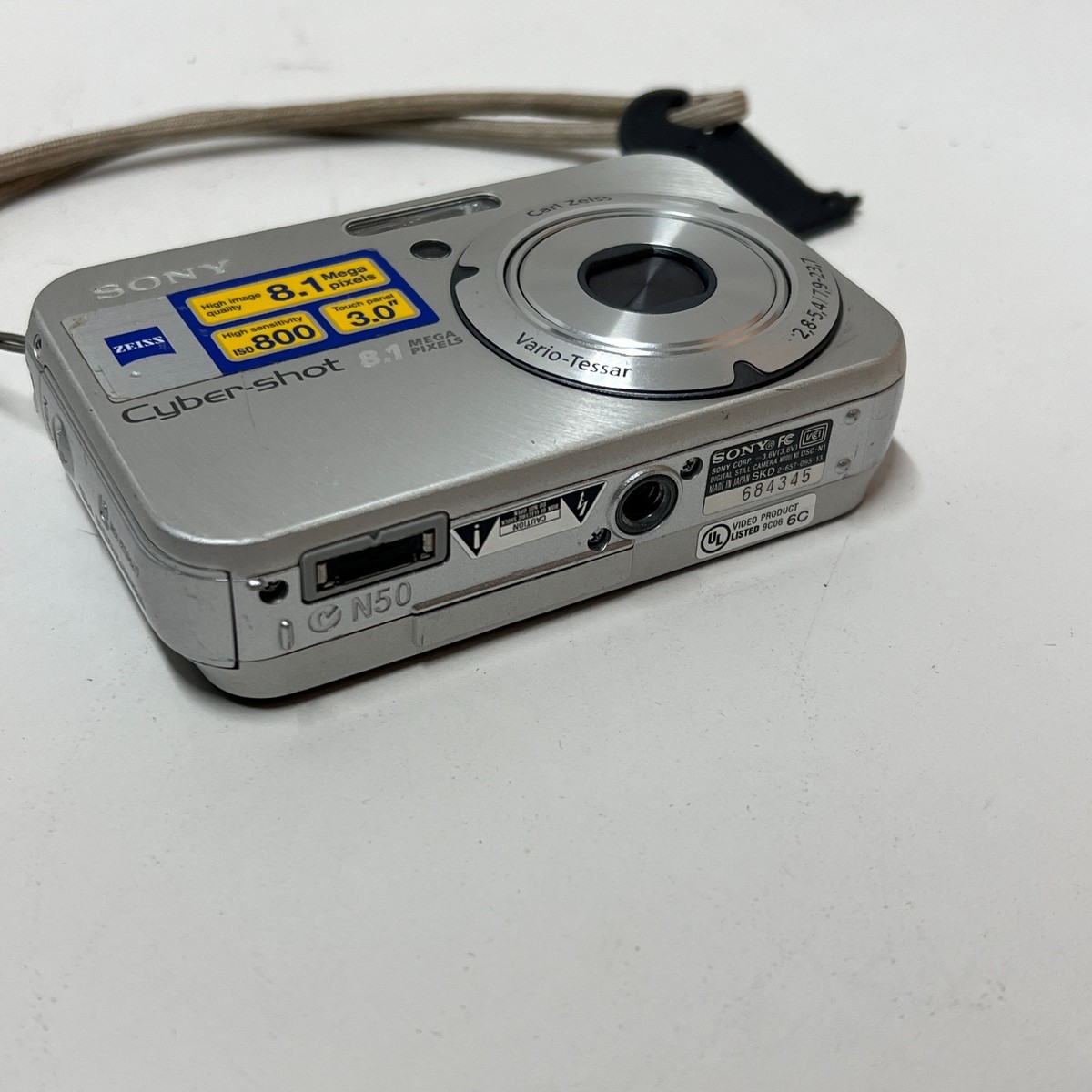 Sony Cyber-shot DSC-N1 8.1MP Digital Camera - Silver for sale