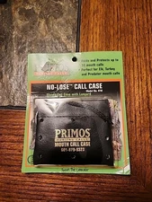 New PRIMOS No Lose Mouth Call Case Holds 10 Mouth Calls Turkey Predator #618