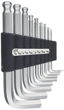 Kyoto Machine Tools KTC High-Grade Ball Point L-Shaped Standard Hex Wrench Set