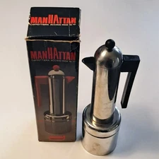 caffettiera ● MANHATTAN goffredo reggiani anni '80