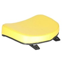 Seat Cushion - for 2 Piece German Style Seat Steel Backed Vinyl Yellow