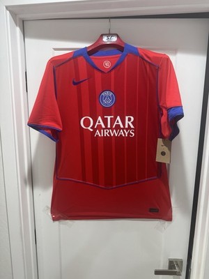 Brand New Red Nike Paris Saint Germain Stadium Third Jersey Size X- Large