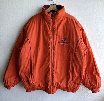 Vintage  VT Virginia Tech XL Reversible Stadium/Ski  Warm Full Zip Coat Outdoor