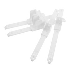  4 Pcs Élévateur De Garde-corps Lit Attaches Barrière Supports Cadre