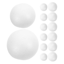 24 Pcs Foam Balls Polystyrene Spheres DIY Ornament for School Art