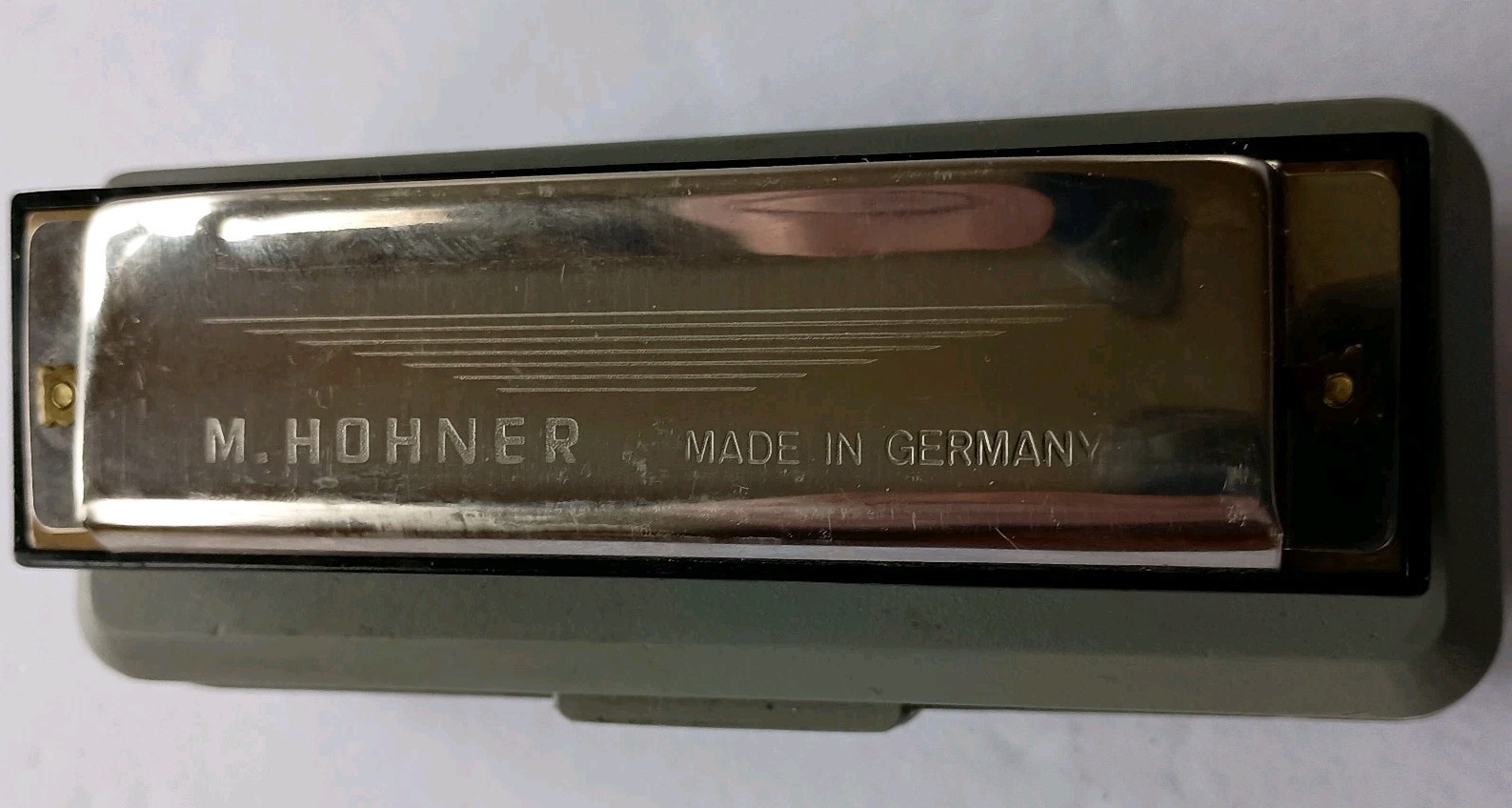 Hohner Special 20 Harmonica Marine Band Key of E Germany Case Diatonic VTG