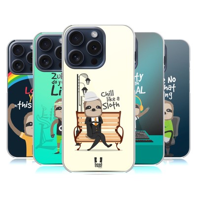 HEAD CASE DESIGNS MR. SLOTH HARD BACK CASE FOR APPLE iPHONE PHONES
