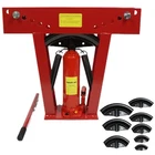 Hydraulic Pipe Bender 16 Ton Manual Pipe Bending Tool with 8 Dies