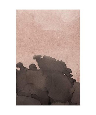 Nude and Black Watercolor Composition Notebook - Small Ruled Notebook - 6x9 Line