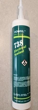  DOW DOWSIL RTV Sealant 738 Electrical Sealant 300 mL (10.1 oz) Cartridge White