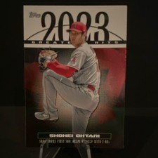 Topps 2024 Series 1 2023 Greatest Hits Shohei Ohtani #23GH-14 Insert Angels