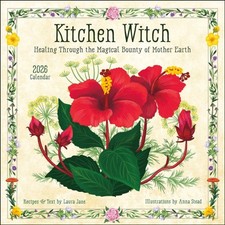 Kitchen Witch 2026 Wall Calendar by Amber Lotus Publishing (Calendar)
