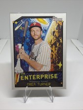 2026 Topps Heritage - The Enterprise Trea Turner #TE-TT