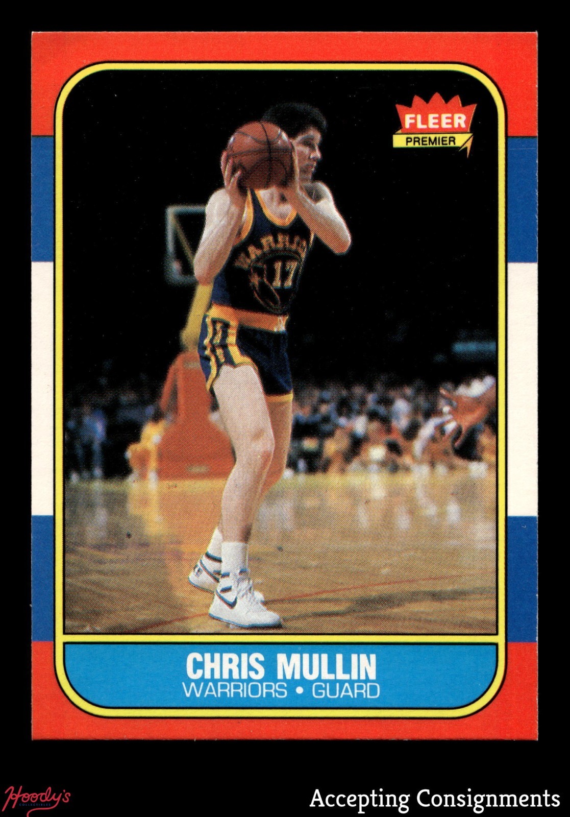1986-87 Fleer #77 Chris Mullin ROOKIE RC WARRIORS